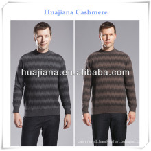 fashion style man's crewneck anti-pilling cashmere knitwear